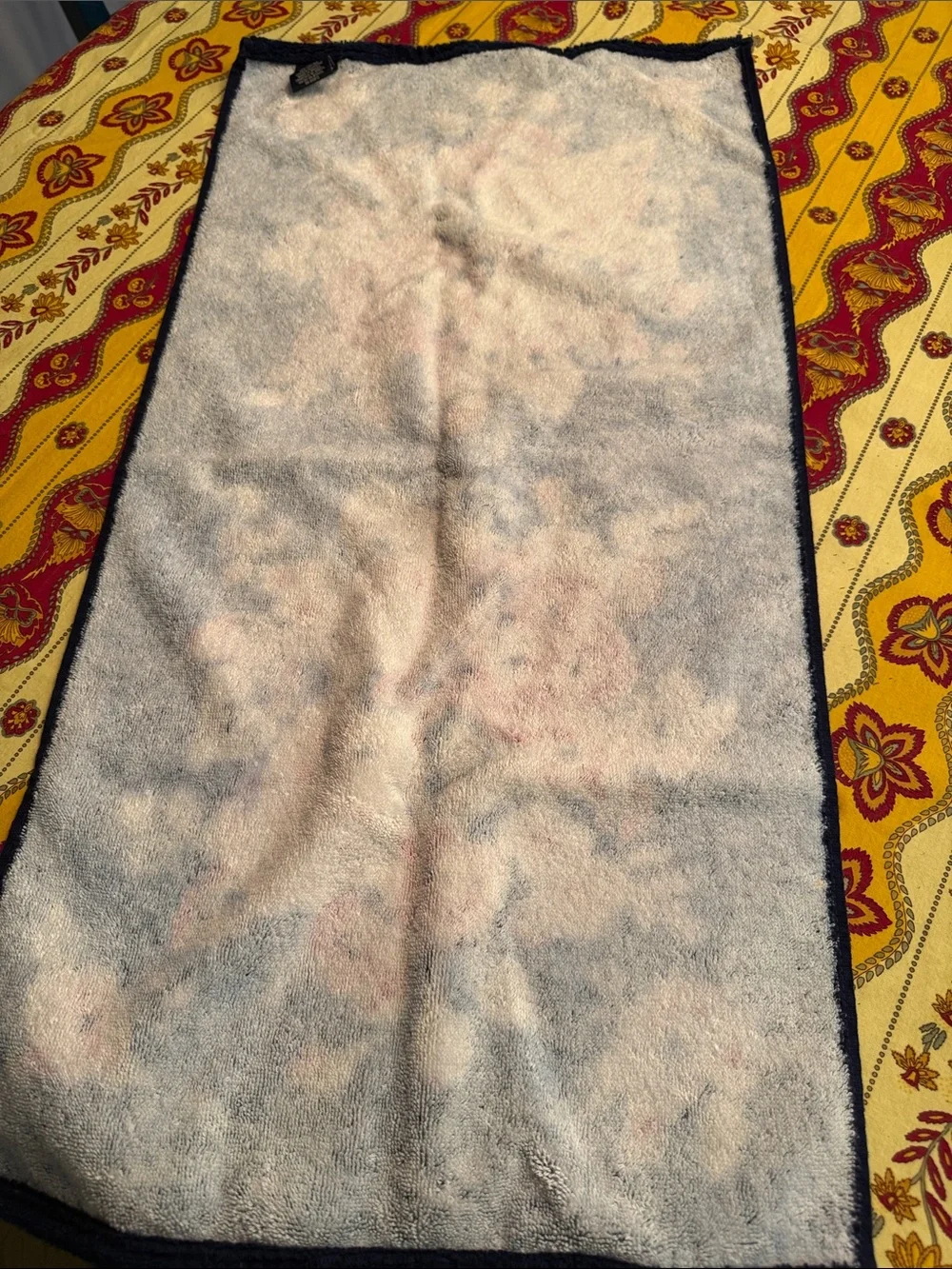 Rare unused Vintage Ralph Lauren Brompton Floral Hand Towels Set made in Brazil